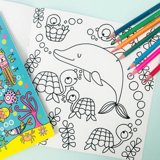 Rachel Ellen Love Our Oceans Colouring Book