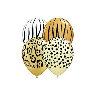 Mini Safari Latex Balloons | Jungle Safari Party Supplies NZ