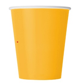Construction Yellow Cups - 20 Pkt