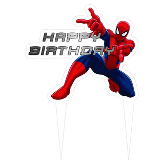 Spiderman Wafer Cake Topper | Spiderman Party Supplies NZ