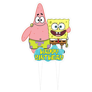 Spongebob Squarepants Wafer Cake Topper