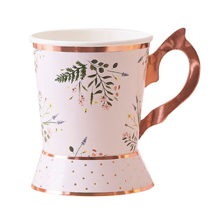 Ginger Ray Afternoon Tea Party Cups - 8 Pkt