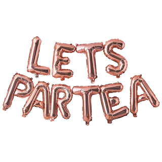 Ginger Ray Let's ParTea Afternoon Tea Party Balloon Bunting