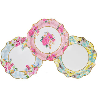 Talking Tables | Truly Scrumptious Floral Plates | Tea Party Supplies NZ