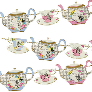 Talking Tables | Teapot Bunting | Alice in Wonderland | NZ Party Supplies