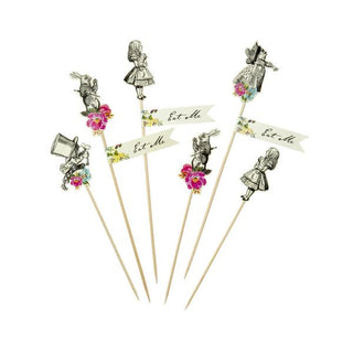 Talking Tables | Cake Toppers | Alice in Wonderland | Mad Hatter | Party |