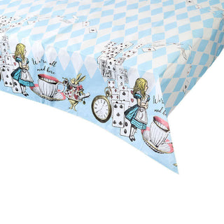 Talking Tables | Truly Alice Blue Paper Tablecover | Alice in Wonderland Party Supplies NZ