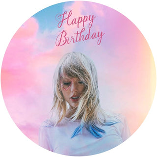 Taylor Swift Lover Edible Icing Cake Image
