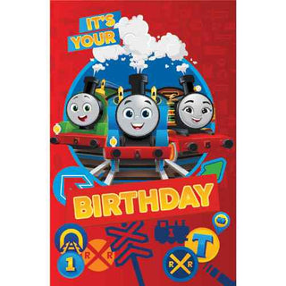 Thomas the Tank Engine Birthday Card | Thomas the Tank Engine Party Supplies NZ