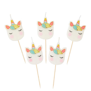 Talking Tables | We Heart Unicorns Candles | Unicorn Party Supplies NZ