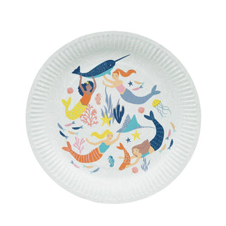 Talking Tables | Make Waves Mermaid Plates | Mermaid Party Supplies NZ