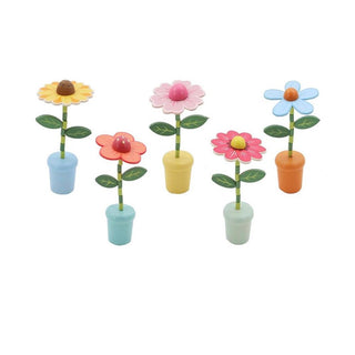 Wooden Flower Push Puppet | Kids Gifts NZ
