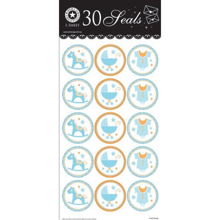 Baby Boy Stickers | Baby shower supplies