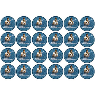 Star Wars Luke Skywalker Edible Icing Cupcake Images