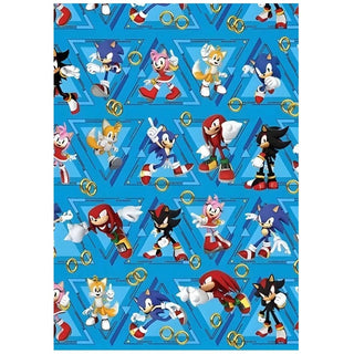 Sonic the Hedgehog Folded Gift Wrap