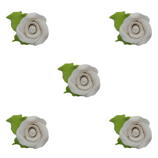 Icing Rose with Leaves | Floral Cake Decorations | Icing Flowers Multipack