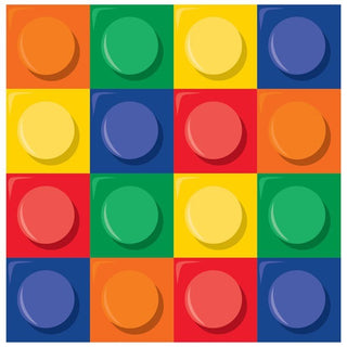 Lego Blocks Napkins | Lego Party Supplies NZ