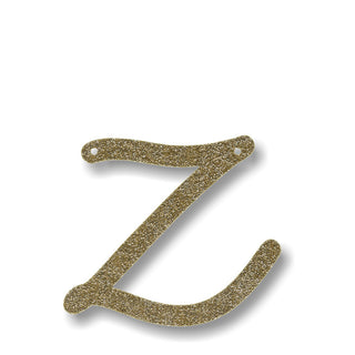 Meri Meri Gold Acrylic Bunting Letter or Number