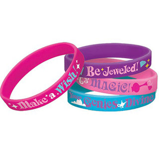 Shimmer and Shine Silicone Bracelets - Pack of 6