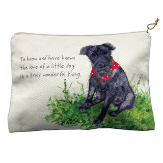 Little Dog Laughed Little Dog Zip Pouch