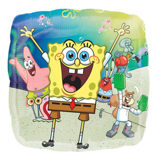 Spongebob Squarepants & Friends Foil Balloon | Spongebob Party Supplies NZ