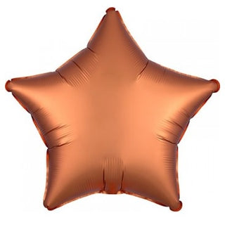 Satin Luxe Cooper Star Foil Balloon | Helium Filled Balloons NZ