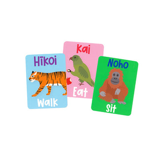 Te Reo Māori Actions Memory Playing Card Game