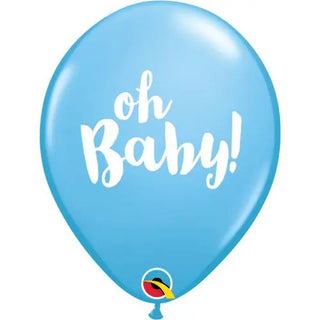 Blue Oh Baby Balloon - 6 pack