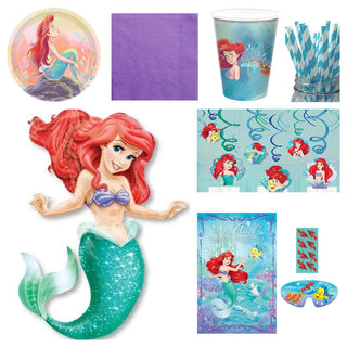 Premium Little Mermaid Party Pack for 8 - $54.95 VALUE