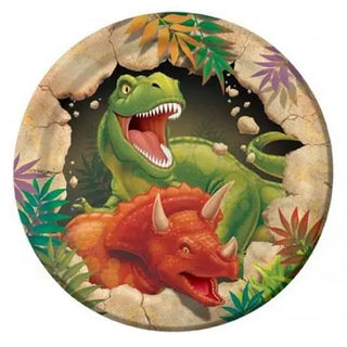 Dino Blast Plates - Lunch 8 Pkt