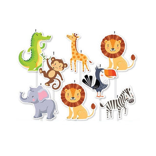 Jungle Animals Candles | Jungle Animals Party Supplies NZ