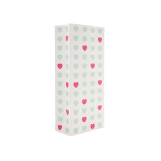 Aqua & Hot Pink Sweetheart Party Bags | Sweetheart Party Bags | Party Bags | NZ Party Supplies |