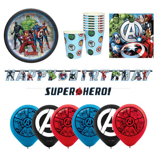 Avengers Party Essentials Pack for 8
