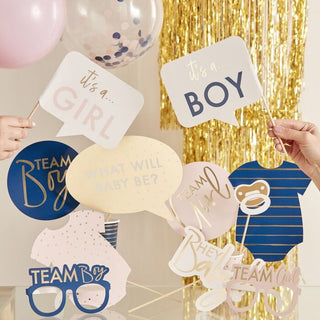 Ginger Ray | Gender Reveal | Party Props | NZ Party Supplies |