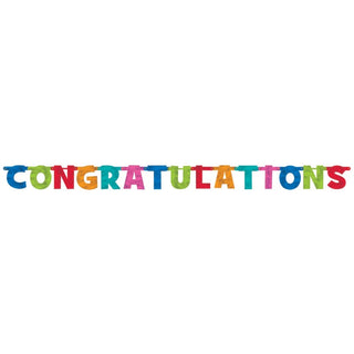 Colourful Congratulations Banner | Congratulations Decorations NZ