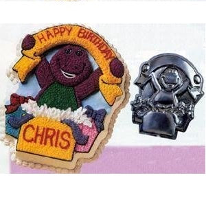 Barney Cake Tin Hire | Barney Party Theme & Supplies