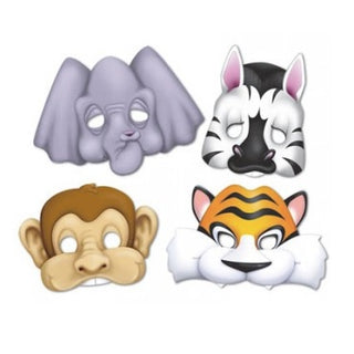 Jungle Safari Animal Party Supplies | Jungle Safari Animal Party Masks | Animal Masks