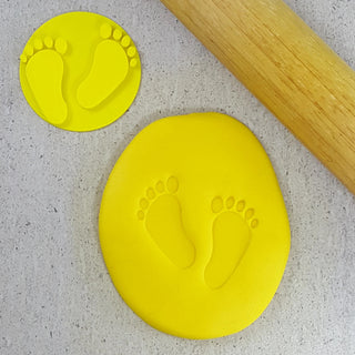 Baby Feet Cookie Embosser