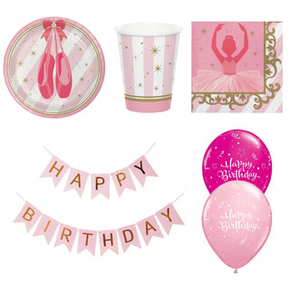 Ballerina Party Essentials for 8 - SAVE 5%