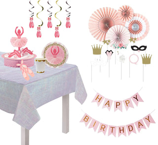 Deluxe Ballerina Party Pack for 8