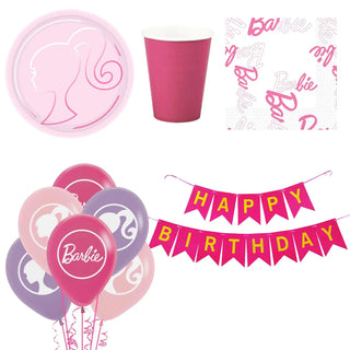 Barbie Party Essentials for 8 - SAVE 5%