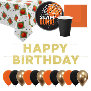Basketball Party Pack for 8 | Basketball Party Supplies NZ