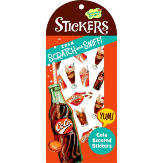 Peaceable Kingdom | Cola Scratch and Sniff Lollies | Stickers NZ