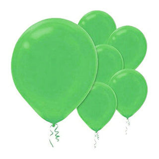 Value Balloons Pack of 20 - Green | Green Party Supplies NZ