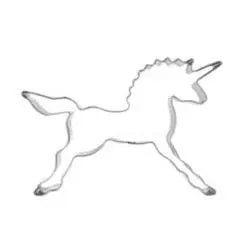 Jumping Unicorn Cookie Cutter