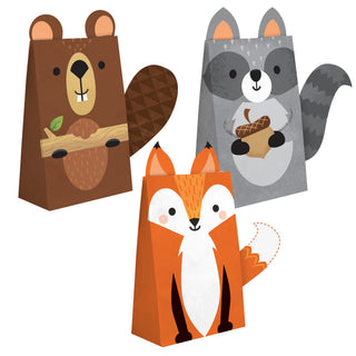 Woodland Animals Treat Bags | Woodland Party NZ