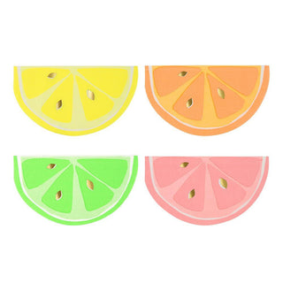 Meri Meri Neon Citrus Napkins - 16 Pack