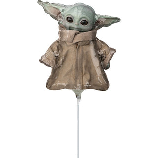 The Mandalorian Star Wars Mini Shaped Foil Balloon - Add to Balloon Garland