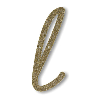Meri Meri Gold Acrylic Bunting Letter or Number