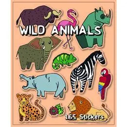 Wild Animals Sticker Book